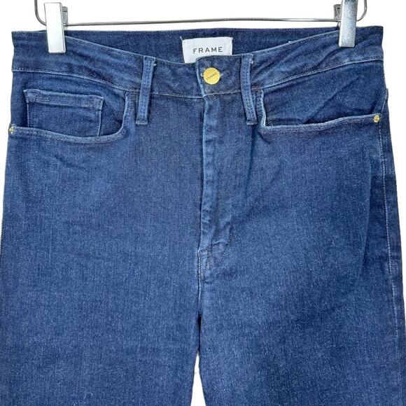 Frame Denim Le One Flare Jean 2 29-34 Adaptable Keller High Rise Stretch Retro - Picture 3 of 9
